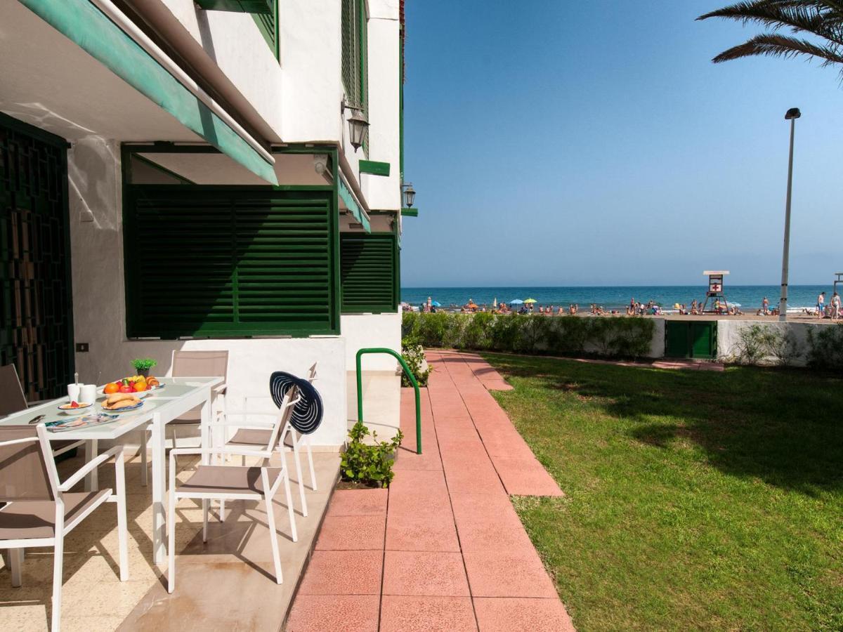 Beachfront Apartment Las Burras Fa03 Maspalomas  Bagian luar foto